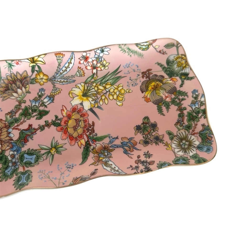 Park Chateau Fine Floral Pink Decorative Porcelain Set - Picture 9 of 10